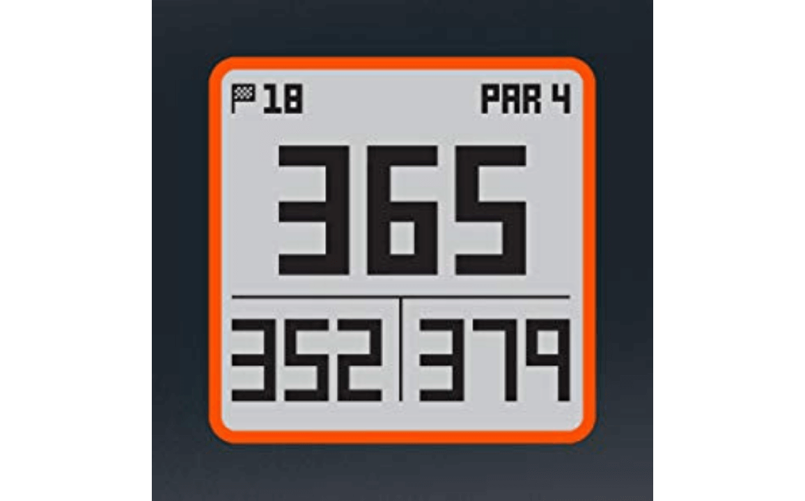Bushnell Phantom Golf GPS easy to read front center back yardages