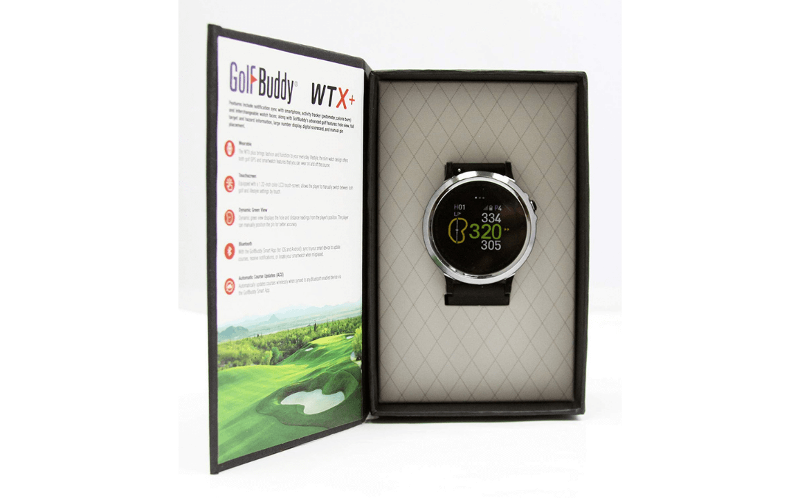 GolfBuddy GB9 WTX Smartwatch Golf GPS
