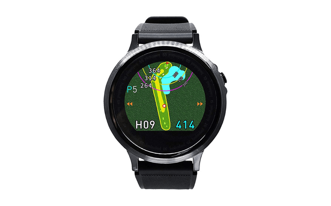 front view of GolfBuddy GB9 WTX Smartwatch Golf GPS