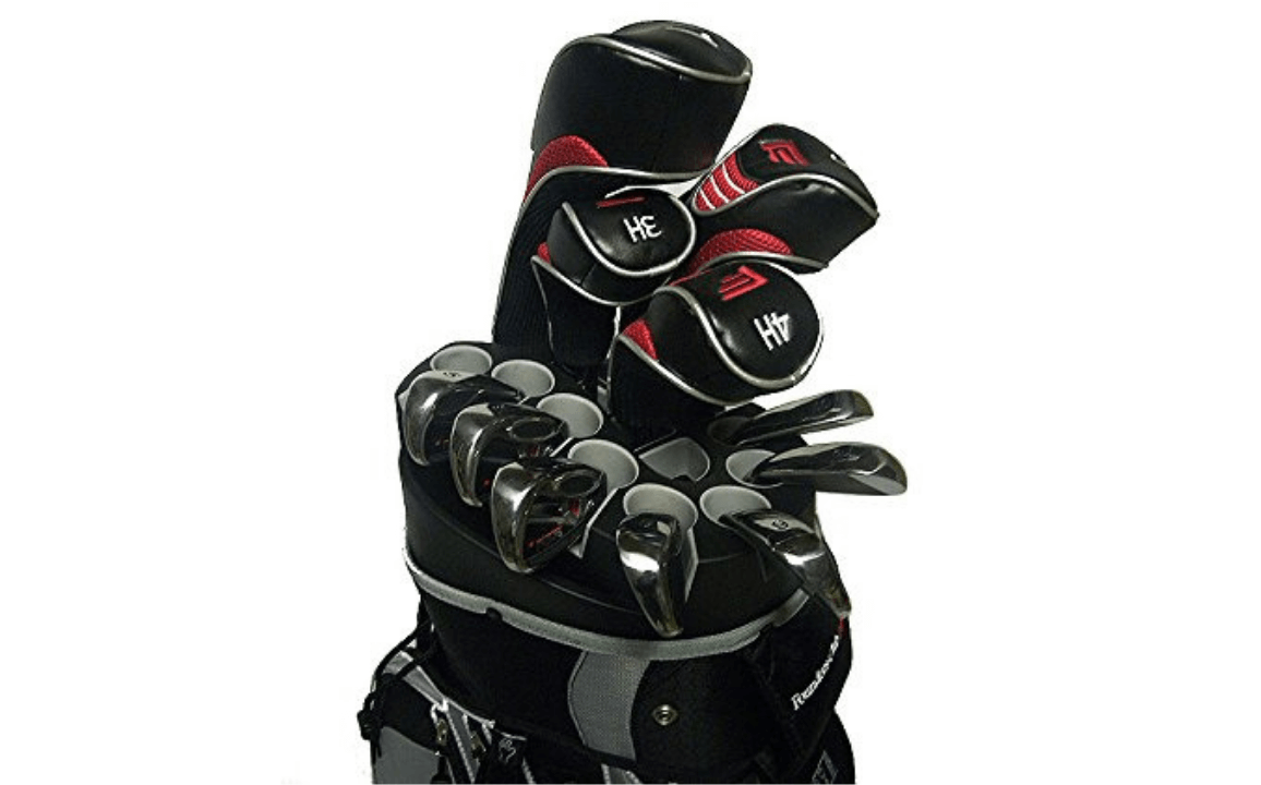 top view of Founders Club Premium Golf Cart Bag